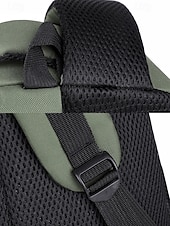 billiga Högskoleryggsäckar-Casual ryggsäck för män med flera fack, slitstarkt nylonmaterial, snygg design för skola, resor och vardagsbruk - finns i grönt, grått, blått och svart