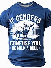 cheap Men&#039;s Funny T shirts-Men&#039;s Funny Slang T Shirt Short Sleeve T shirt 3D Print Crew Neck Shirt Fashion Daily Casual Street Casual Daily Red Blue Green Summer Spring All Seasons Clothing Apparel S M L XL XXL XXXL