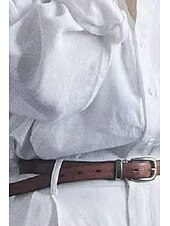 economico Camicie-Per donna Camicia Camicie ispirate al lino Abbottonare Blusa Semplice Essenziale Moderno Manica Lunga Colletto a Camicia Top Regolari Quotidiano Ferie Uscire Bottoni Bianco Estate