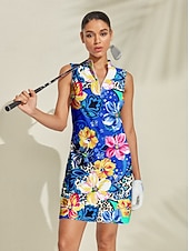 preiswerte Frauengolfkleidung-Damen Golfkleid Dunkelblau Ärmellos Damen-Golfkleidung, Kleidung, Outfits, Kleidung