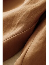 ieftine Pantaloni scurți din bumbac in-Pentru femei Pantaloni scurți din bumbac in Pantaloni Scurți Pantaloni Șic Stradă Casual Scurt Natural Simplu Buzunar Design Elastic cu Cordon Confortabil Exterior Comfortabil Stradă Casul / Zilnic