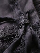 baratos Calça de linho de algodão simples-Mulheres Calças de linho de algodão Calças Calças Harem Casual Comprimento total Natural Tecido Bolsos Design de cordão elástico Exterior Confortável Rua Roupa Diária Adamascado Preto Branco Rosa