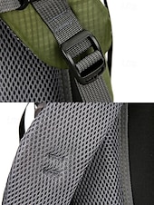 お買い得  アウトドアバックパック-男女兼用50リットルハイキングバックパック - レインカバー、調節可能なストラップ、トレッキングや旅行に最適なマルチコンパートメント収納を備えた防水アウトドアキャンプリュックサック
