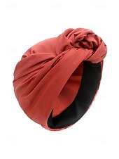 abordables Chapeaux pour femmes-Bandeau à chignon noué à la mode pour femme, tissu doux, adapté aux vêtements décontractés et d&#039;extérieur, style bohème, réglable pour tous les types de cheveux, parfait pour l&#039;été et les voyages.