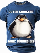  Men's Funny Slang German T Shirt Short Sleeve T shirt 3D Print Crew Neck Shirt Fashion Daily Basic Street Casual Daily Black Red Blue Summer Spring All Seasons Clothing Apparel S M L XL XXL XXXL