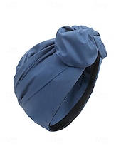 abordables Chapeaux pour femmes-Bandeau à chignon noué à la mode pour femme, tissu doux, adapté aux vêtements décontractés et d&#039;extérieur, style bohème, réglable pour tous les types de cheveux, parfait pour l&#039;été et les voyages.