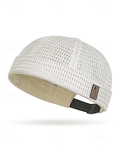 economico Cappelli da uomo-berretto da marinaio in rete traspirante da uomo – cappello estivo leggero e regolabile per attività all&#039;aperto, streetwear e stile casual quotidiano