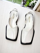 cheap Women&#039;s Flats-Women&#039;s Zebra Print Square Toe Flats with Ruched Back - Trendy Animal Pattern Date Shoes for Stylish Women