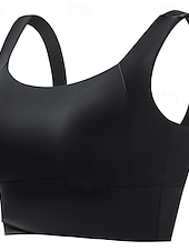 levne Dámské sexy topy-Dámské Větší velikosti Těsné topy Pevná barva Sportovní Bez rukávů Bez rukávů Tričkový Crop Tops Posilovna Šalvějová zeleň Černá Bílá Světlá růžová Dusty modrá Léto Jaro Podzim
