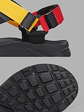 cheap Comfort Sandals-Women&#039;s Colorful Adjustable Sport Sandals with Velcro Straps – Lightweight Outdoor Hiking Sandals for Active Women