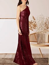 preiswerte Bodenlänge-A-Linie Kleid für die Mutter der Braut Elegantes Rundhals Bodenlang Chiffon Langarm mit Perlen Raffung