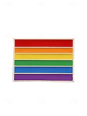 billiga Halsdukar för kvinnor-HBTQ+ regnbågsemaljpin - pridemärkeskollektion för jackor, ryggsäckar och hattar, unisex färgglada accessoarer, perfekt för prideparader, festivaler och HBTQ-evenemang
