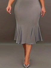 economico Lunghezza del tè-Abito madre della sposa abito elegante scollo a girotea lunghezza tè pizzo maniche corte con colore solido