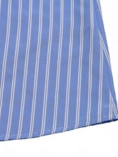 ieftine Rochie cu dungi și geometrică-Pentru femei Rochie Mini Rochie A line Rochie de vară Casual Zilnic Fit regulat Grafic Dungi Manșon scurt Stil Nautic Negru Albastru piscină Vară