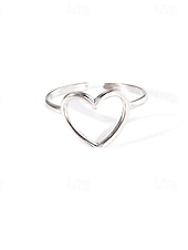 economico Braccialetti e bracciali rigidi-Anello For Per donna Quotidiano Ferie Data Acciaio