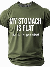 cheap Men&#039;s Funny T shirts-Men&#039;s Funny Slang T Shirt Short Sleeve T shirt 3D Print Crew Neck Shirt Fashion Daily Basic Street Casual Daily Black Blue Green Summer Spring All Seasons Clothing Apparel S M L XL XXL XXXL