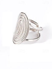 economico Braccialetti e bracciali rigidi-Anello For Per donna Quotidiano Ferie Data Acciaio