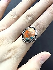 economico Braccialetti e bracciali rigidi-Anello For Per donna Ferie Data Lega Retrò