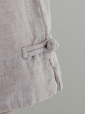 economico Pantaloni in lino e cotone semplici-Shorts da Donna Colore Unito Chinos Base Casual Lunghezza Ginocchio Vita Alta Semplice Tasca Comfort Micro-elastico Quotidiano Grigio Beige Caffè Estate Vestibilità Normale