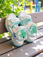 preiswerte Sandalen für Kinder-Lilafarbene Sportsandalen für Mädchen mit Herz-Akzenten – rutschfeste Outdoor-Schuhe für Spielplatz und Schulanfangsaktivitäten