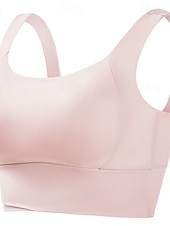 levne Dámské sexy topy-Dámské Větší velikosti Těsné topy Pevná barva Sportovní Bez rukávů Bez rukávů Tričkový Crop Tops Posilovna Šalvějová zeleň Černá Bílá Světlá růžová Dusty modrá Léto Jaro Podzim