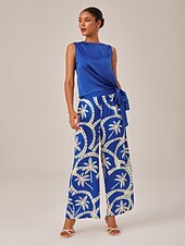levne Dámské topy a košilky-crop top bez rukávů s kulatým výstřihem a zavazováním na boku