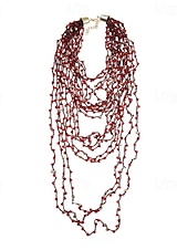 cheap Necklaces &amp; pendants-1PC Necklace For Women&#039;s Street Daily Acrylic Long Beads