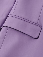 billige Formelle dresser-herrebryllupsdresser lilla sommer mote formell ensfarget standard passform 2-delt enkeltspent to-knapps dress