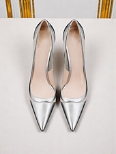 abordables cocktail-Escarpins à bout pointu en daim nude pour femmes avec détails en maille, chaussures à talons aiguilles hauts pour cocktails et occasions formelles