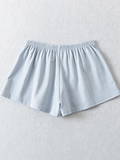 levne Jednoduché sukně-Dámské šortky Jednobarevné Chinos Módní Casual Athleisure Krátké Střední pas Hladké Elastický pás Pohodlné Měkké Komfortní Elastické Venku Ulice Světle šedá Černá Bílá Modrá Léto Volný střih