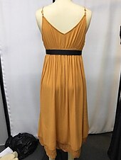 preiswerte Ausgefallene Kleider-Damen Minikleid Freizeitkleid Sommerkleid Unterkleid Boho-Kleid Mode Sexy Modern Täglich Strand Wochenende Normale Passform Einfach Ärmellos V Ausschnitt Gelb Sommer