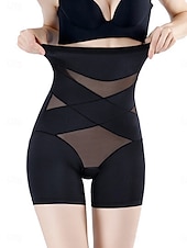 levne Obyčejné legíny-Ženská shapewear krátká jednobarevná vysoký pas jednoduše elastický pas pohodlné měkké pohodlné elastické jóga černá purpurová béžová léto jaro regular fit