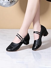 preiswerte Lateinamerikanische Schuhe-Damen-Tanzschuhe mit goldener Glitzerspitze und Doppelriemen – professionelle Standard-Latein-Tanzschuhe mit niedrigem Absatz für Auftritte und Tanzkurse