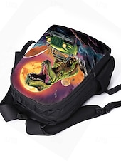 cheap Kids &amp; Teen Backpacks-Kids' 3-Piece Dinosaur Backpack Set with Lunch Bag and Pencil Case, T-Rex Print, Lightweight School Bag for Boys, Girls and Elementary Students