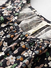 cheap Print Cotton &amp; Linen Dresses-Women&#039;s Mini Dress Summer Dress Bodycon Dress Casual Daily Regular Fit Floral Graphic Sleeveless U Neck Black Beige Summer