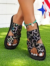 abordables Sandales Décontractées-Baskets Flyknit pour femmes, motif 4 juillet, avec lacets arc-en-ciel colorés – Chaussures de course respirantes à étoiles et rayures pour le jour de l&#039;indépendance et le style sportif quotidien