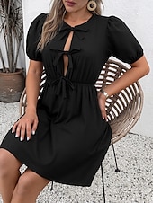 ieftine Rochie cu dungi și geometrică-Pentru femei Rochie Mini Rochie A line Rochie de vară Casual Zilnic Fit regulat Grafic Dungi Manșon scurt Stil Nautic Negru Albastru piscină Vară