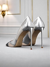 abordables cocktail-Escarpins à bout pointu en daim nude pour femmes avec détails en maille, chaussures à talons aiguilles hauts pour cocktails et occasions formelles