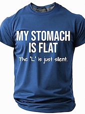 cheap Men&#039;s Funny T shirts-Men&#039;s Funny Slang T Shirt Short Sleeve T shirt 3D Print Crew Neck Shirt Fashion Daily Basic Street Casual Daily Black Blue Green Summer Spring All Seasons Clothing Apparel S M L XL XXL XXXL