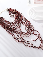 cheap Necklaces &amp; pendants-1PC Necklace For Women&#039;s Street Daily Acrylic Long Beads