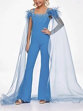 economico Abiti da damigella-Completo Due Pezzi con Strascico  Strascico da Spazzola Abito di Piume Abito da Damigella Abito Compleanno Ragazze Carino Abito di Prom in Chiffon con Piume  Pelliccia Taglia 3-16 Anni abito per