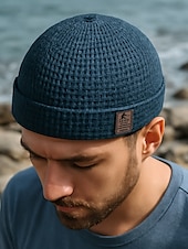 economico Cappelli da uomo-berretto da marinaio in rete traspirante da uomo – cappello estivo leggero e regolabile per attività all&#039;aperto, streetwear e stile casual quotidiano