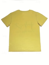 ieftine tricou Art &amp; Design-Pentru femei Tricou Topuri de vară Grafic Clasic Casual Manșon scurt Stil Nautic Crop Tops Zilnic Sfârșit de săptămână Imprimeu Alb Galben Roz Îmbujorat Albastru piscină Trifoi Vară Primăvară Toamnă