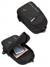 preiswerte College-Rucksäcke-wasserabweisender Herrenrucksack mit mehreren Fächern, großem Fassungsvermögen und Reflektorstreifen für Reisen, Schule und Outdoor
