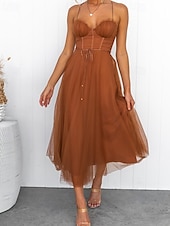 ieftine Rochii din chiffon-Pentru femei Rochie Lunga Rochie Maxi Rochie casual Rochie de Cocktail Rochie pentru invitata de nunta Rochii din Șifon Modă În aer liber Petrecere Concediu Fit regulat Simplu Fără manșon În V Negru
