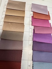 economico VERDE-Linea ad A Abito da Sera Elegante Vestito Formale Matrimonio Lunghezza al pavimento Manica Lunga Scollo a V Crepe Elasticizzato con Volant 2025