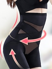 levne Obyčejné legíny-Ženská shapewear krátká jednobarevná vysoký pas jednoduše elastický pas pohodlné měkké pohodlné elastické jóga černá purpurová béžová léto jaro regular fit