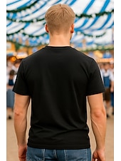 preiswerte T-Shirts-Oktoberfest Hirsch T-Shirt Bayerisch München Deutsch Grafik Für Herren Damen Erwachsene Oktoberfestbier Heißprägen Festival