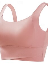 levne Dámské sexy topy-Dámské Větší velikosti Těsné topy Pevná barva Sportovní Bez rukávů Bez rukávů Tričkový Crop Tops Posilovna Šalvějová zeleň Černá Bílá Světlá růžová Dusty modrá Léto Jaro Podzim