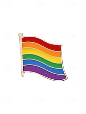 billiga Halsdukar för kvinnor-HBTQ+ regnbågsemaljpin - pridemärkeskollektion för jackor, ryggsäckar och hattar, unisex färgglada accessoarer, perfekt för prideparader, festivaler och HBTQ-evenemang